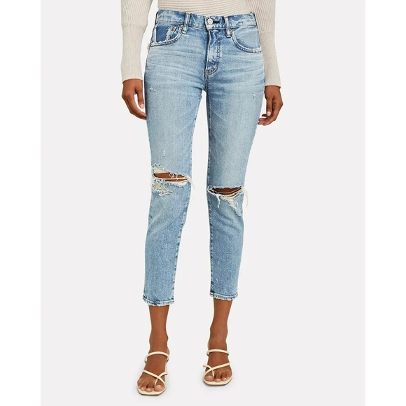 MOUSSY VINTAGE Billings Skinny Denim Jeans Blue Size 25 - Picture 1 of 10